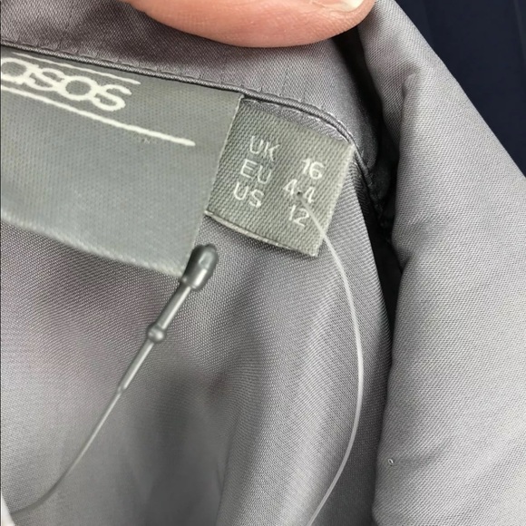 Asos color block blouse sz 12 - Picture 7 of 8